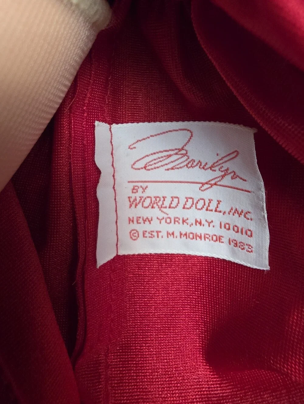 Vintage Doll Set Marilyn Monroe 1983